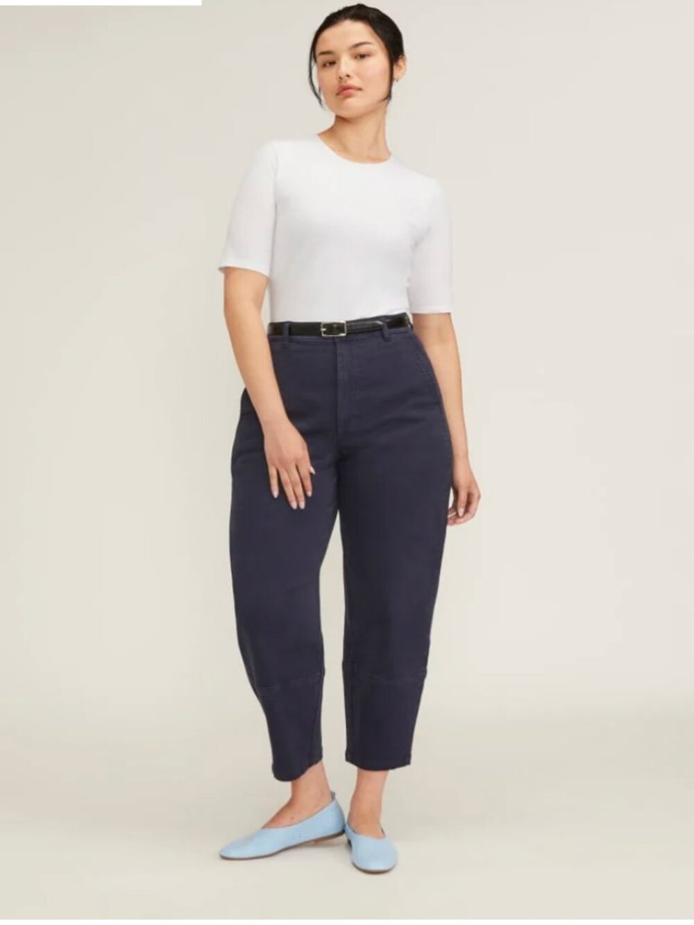 Everlane The Short-Sleeve Crew Neck Bodysuit - size XS